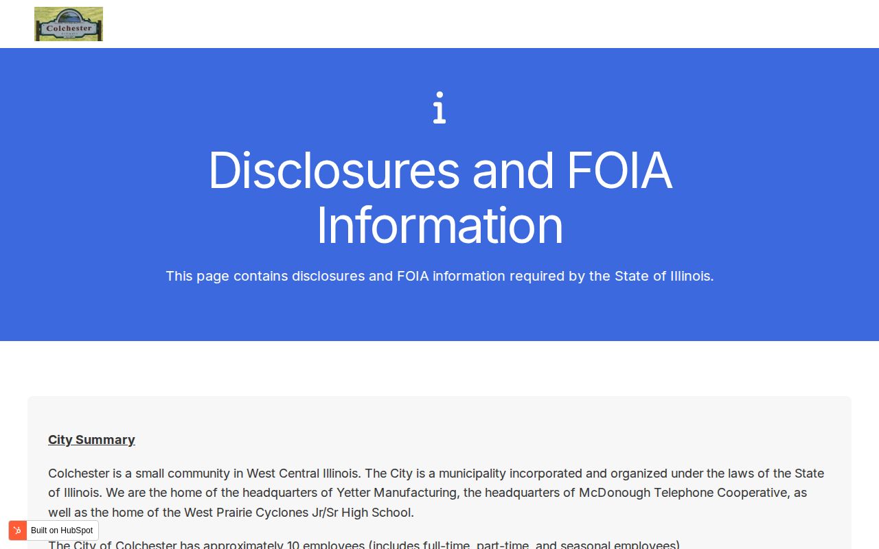 Colchester FOIA disclosures for police and booking records